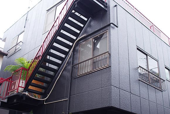 グレーの外壁塗装事例