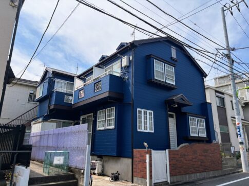 世田谷区大原 アパート外壁塗装