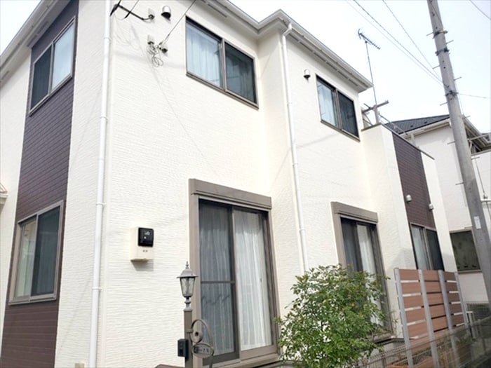 鶴見区 屋根カバー工法・外壁塗装 施工事例