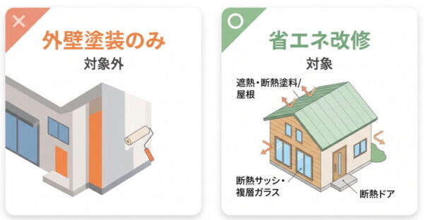 補助金の対象工事